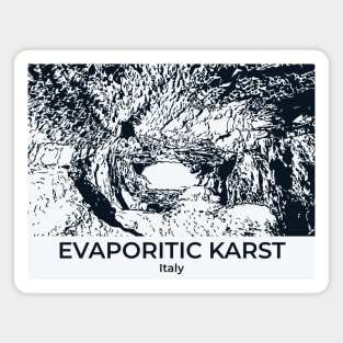 Evaporitic Karst - Italy Magnet